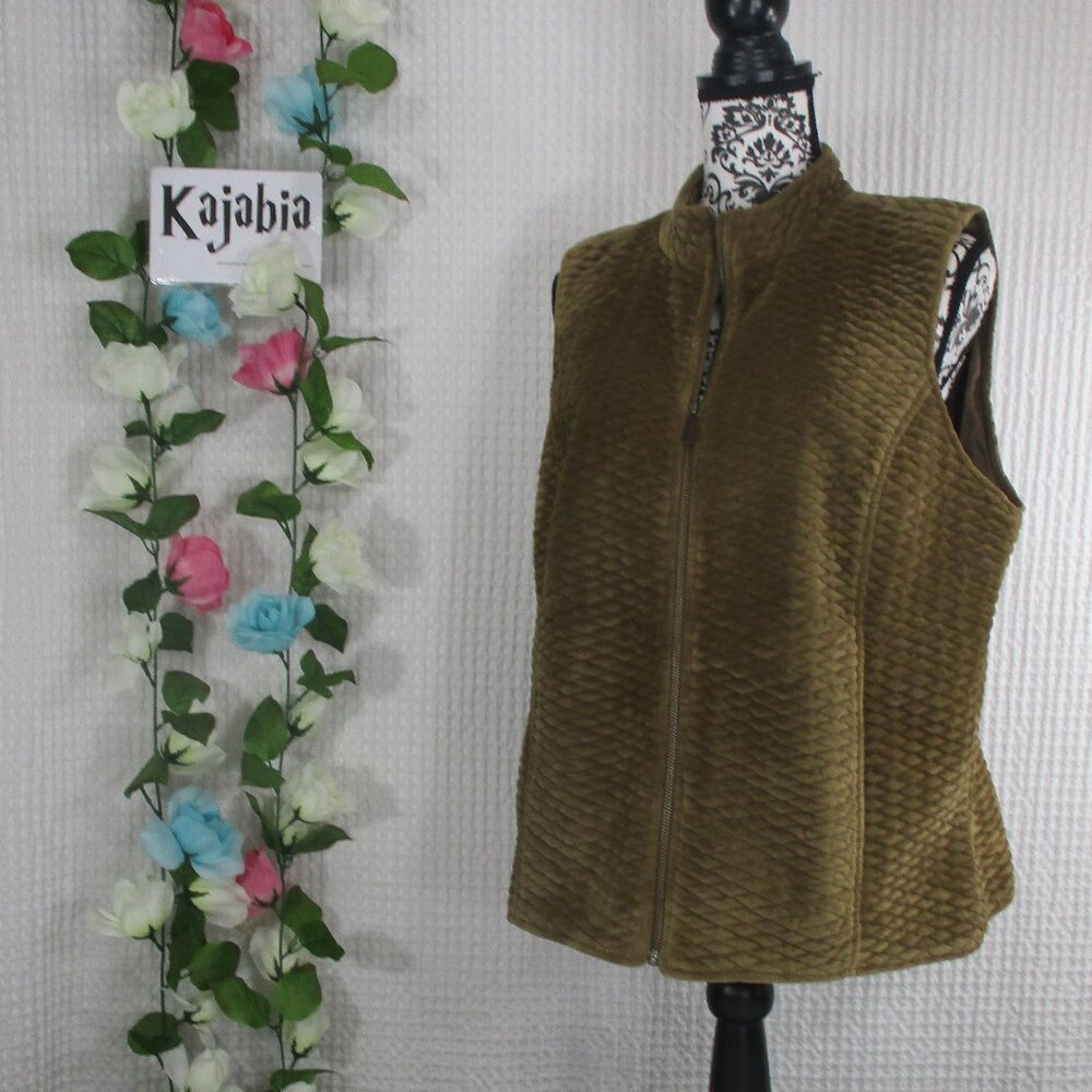MADISON HILL Tan Vest Size XL